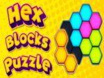Puzzle cu blocuri hexagonale